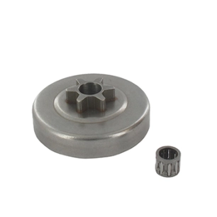 pignon étoile 3/8 lp - 6 dents adaptable pour tronçonneuse mcculloch modèles mm3as, mac6, pm6a, super pro 40, 3200, 365 toute mi