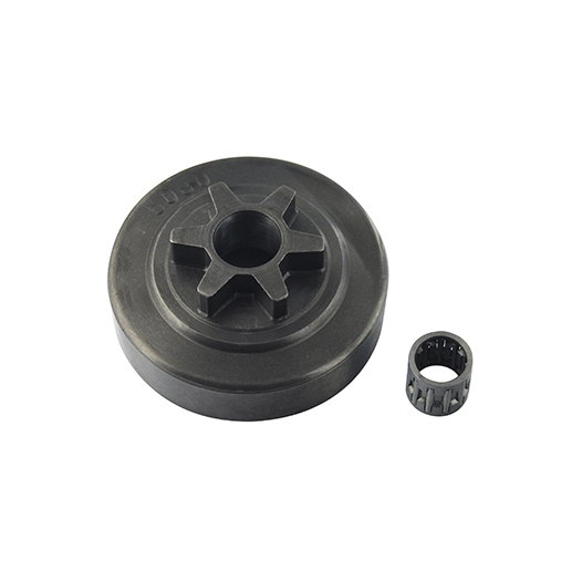 pignon étoile 3/8 lp - 6 dents adaptable pour tronçonneuse echo modèles cs2600, cs2600es, cs260t, cs2700, cs270, cs320t, cs350t,