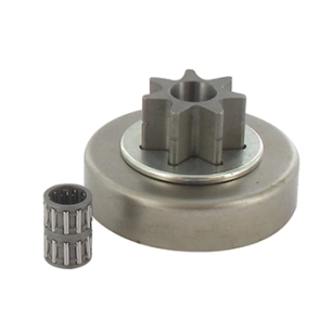 pignon étoile 3/8 - 7 dents adaptable pour tronçonneuse stihl modèles 038, ms380, ms381.
