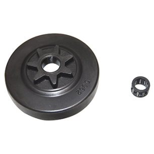 pignon étoile 3/8 - 7 dents adaptable pour tronçonneuse echo modèles cs400, cs420, cs440, cs3600, cs3700, cs3900, cs4000, cs4100