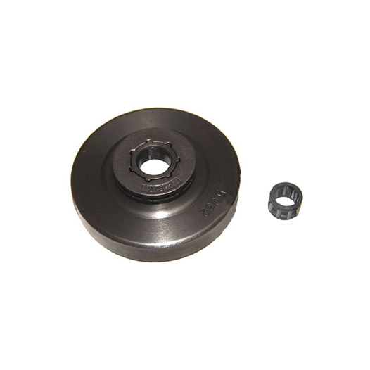 pignon à bague 3/8 - 7 dents adaptable pour tronçonneuse echo modèles cs400, cs420, cs440, cs3600, cs3700, cs3900, cs4000, cs41