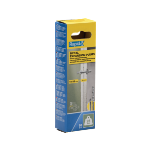 Chevilles à Expansion Ø8x46, 25kg, Vis M4x55 - Boîte de 10 pcs avec forêt et embout de vissage