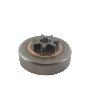 pignon étoile 3/8, 7 dents adaptable pour tronçonneuse echo modèles cs-590. remplace origine a556001580.