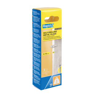 Chevilles Auto-Foreuses Ø13x31, 5kg, vis M4x35 - Boîte de 10 pcs - RAPID