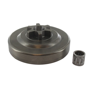 pignon étoilé 3/8 lp - 6 dents pour machines echo modèles cs330, cs360, cs370, cs390, cs400, cs420 - shindaiwa modèles 402s.