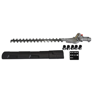 renvoi d'angle et lamier taille-haies universel. convient pour la majorité des débroussailleuses à dos. inclinaison réglable. li