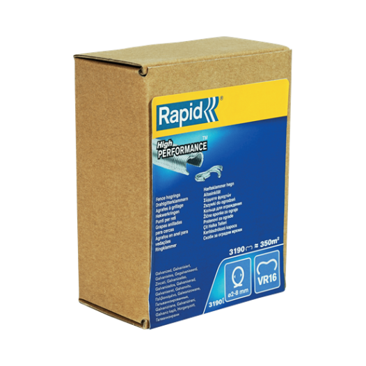 VR16 Galva - Agrafes grillage - Boite 3190 - RAPID