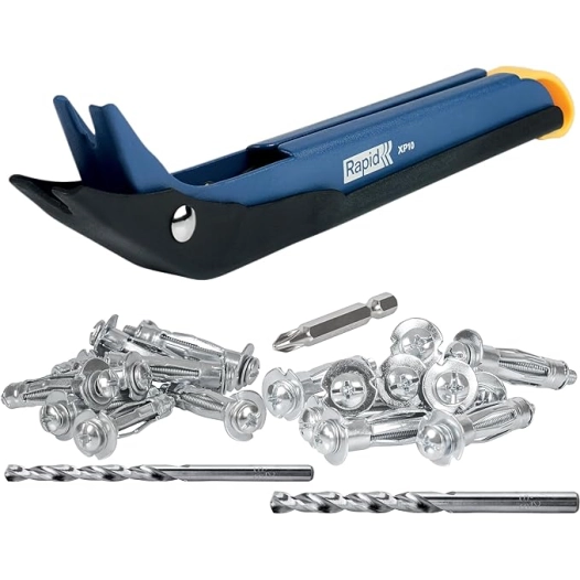 XP10 - Kit Pince pour cheville à expansion vis M4-M5 - avec 2 forêts et 1 embout de vissage - RAPID