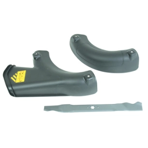 kit mulching et déflecteur 60 cm origine mtd pour minirider 60 sde, 60rd, 60rde, 60rdhe (avec lames)