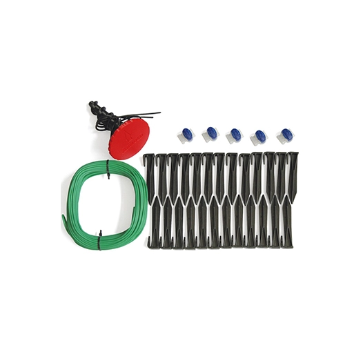 kit de sectorisation (ou bloqueur de zone) easy-zone pour tondeuses robot. inclus système de sectorisation, 20 mètres de câble,