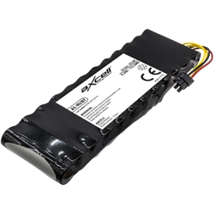 batterie lithium / ion 21,6v - 5,2a - 114wh adaptable pour robots husqvarna modèles automower 265acx (2012 2015), automower 265