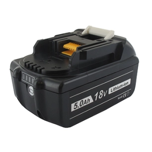 batterie lithium/ion 18v - 5,0a adaptable outillage électroportatif makita. remplace origine bl1850b, bl1840b, bl1830, bl 1830b,