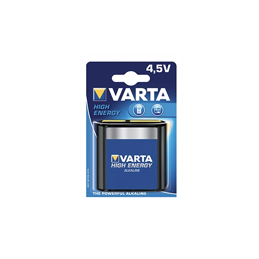 pile plate alcalines 4,5v - 3lr12 varta