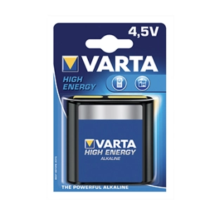 pile plate alcalines 4,5v - 3lr12 varta