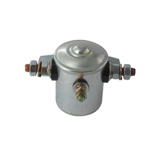 relais de démarreur universel à corps métal / 12 v - 3 bornes adaptables pour snapper et autres montages.