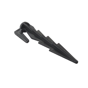 sachet de 100 clous / cavaliers plastiques universels pour fixation de nos câbles.