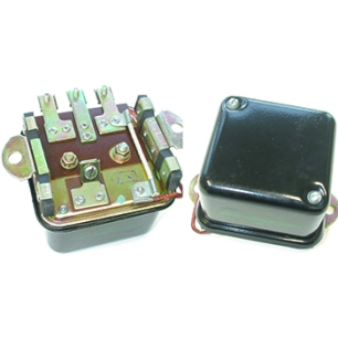 régulateur de tension adaptable pour briggs & stratton, delco, gravely, jacobsen et tecumseh - branchement à 4 bornes. remplace