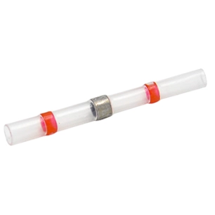 jeu de 25 raccords de jonction avec joint de soudure et gaine thermorétractable pour fils de diamètre 2,7 mm maxi. connecteur à