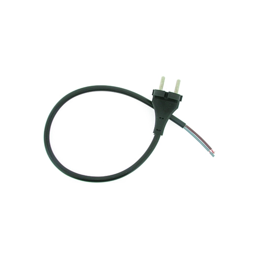 cordon électrique pvc 2x1,5mm2 l: 0.50m ( cor200 )