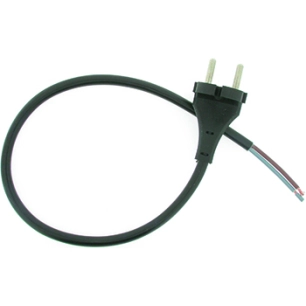 cordon électrique pvc 2x1,5mm2 l: 0.50m ( cor200 )