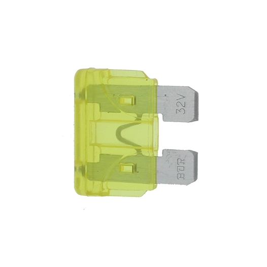 fusible standard de protection jaune 20a
