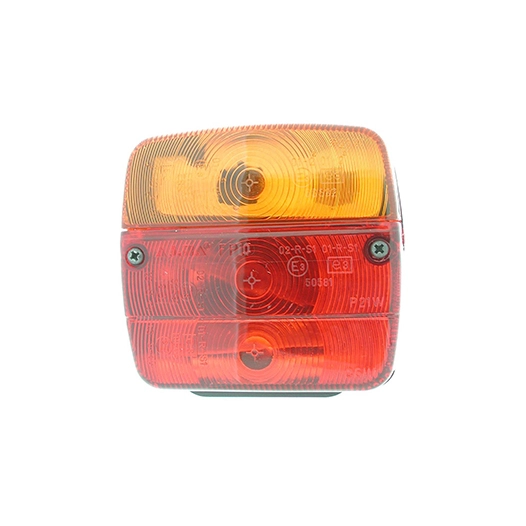 feu arrière gauche adaptable avec éclairage de plaque - l: 110mm, h: 100mm