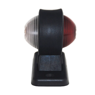 feu latéral rouge / blanc adaptable - l: 45mm, h: 90mm