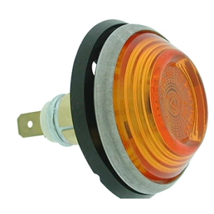 feu clignoteur latéral orange adaptable (livré sans ampoule)