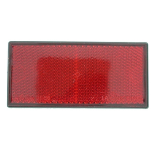 catadioptre rouge adhésif adaptable - 90 x 40mm