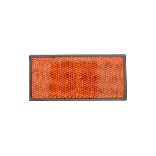 catadioptre orange adhésif adaptable - 90 x 40 mm