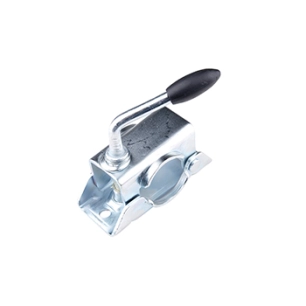 bride de fixation pour roue jockey d'attelage 48 mm.