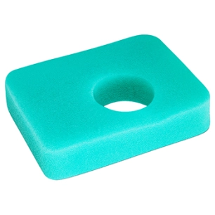 filtre à air arnold. pour moteurs briggs & stratton 450e, 500e, series 08p502, 09p602, 09p702. remplace origine 799579.