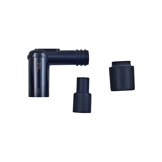 antiparasites arnold. capuchon de bougie standard à 90°. fourni avec manchons d'étanchéité en caoutchouc.