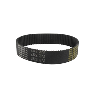 courroie crantée 3m adaptable bineuse einhell. longueur primitive 252mm x largeur 18mm, 84 dents.