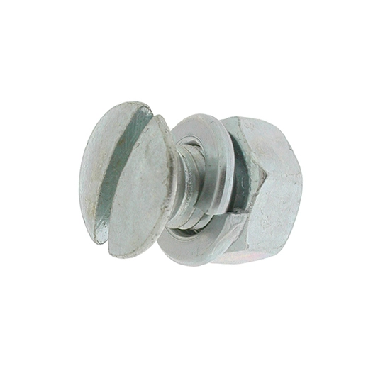 vis de lame avec écrou et rondelle adaptable pour brill et gardena - l: 16mm, ø: 8mm