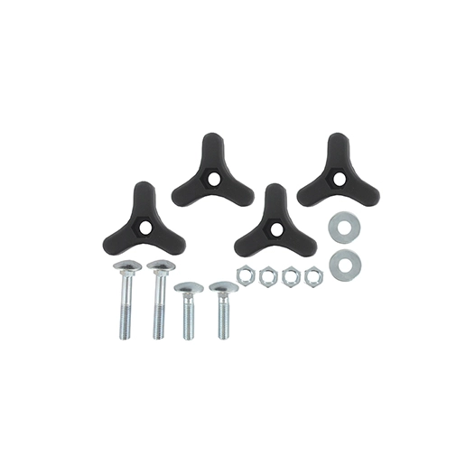 kit visserie pour mancheron de tondeuse, origine stiga. 381008730/0, 3810087300