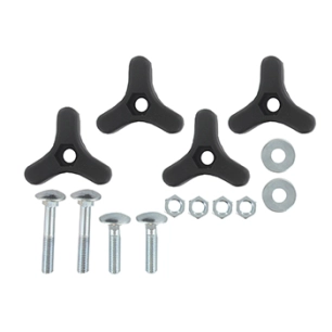 kit visserie pour mancheron de tondeuse, origine stiga. 381008730/0, 3810087300