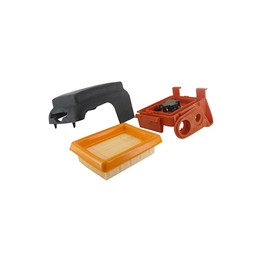 boîtier et filtre à air adaptable stihl pour modèles fs120, fs200, fs250. remplace origine 4134-140-2800, 4134-141-0300, 4134-14
