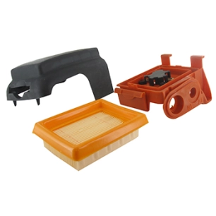 boîtier et filtre à air adaptable stihl pour modèles fs120, fs200, fs250. remplace origine 4134-140-2800, 4134-141-0300, 4134-14