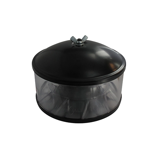 pré-filtre à air adaptable pour lombardini - h: 108mm, ø: ext: 136mm, ø int: 48mm. remplace origine: 6727-030