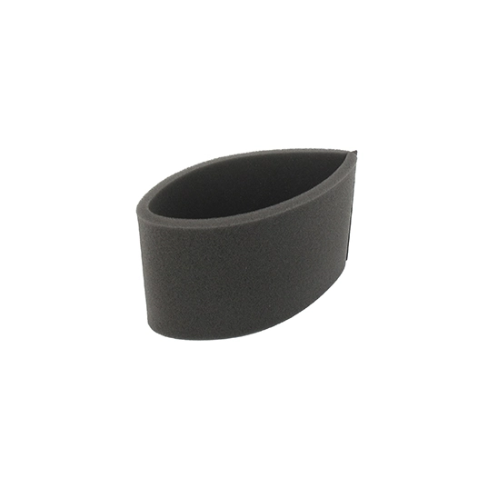 pré-filtre à air adaptable pour briggs & stratton. remplace origine: 4201, 273356 et 273356s - l: 260mm, h: 62mm - se monte sur