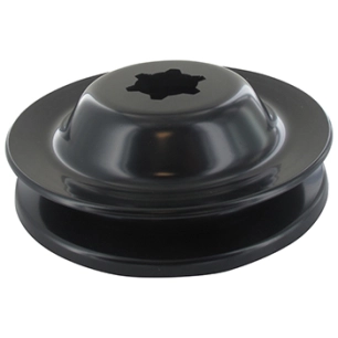poulie de pont pour tracteur de pelouse mtd - origine: 756-04298, 75604298.