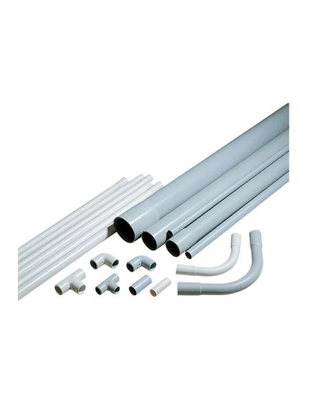 Tube irl gris tulipe ø 32 mm 3