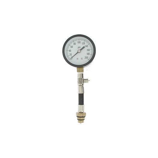 manomètre de contrôle de compression pour moteur à essence à lecture directe de 0 à 21 kg/cm² - pour filet de bougie d'allumage