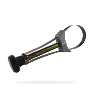 clé à filtre à sangle métallique.