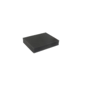 filtre à air adaptable pour efco modèles 8300, 8355, 8400 et 8405 - l: 60mm, l: 50mm, h:11mm. remplace origine: 4196008