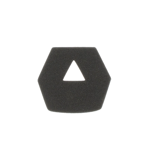 filtre à air adaptable pour zenoah modèles gj250ts et g2500ts - l: 66mm, l: 74mm, h: 5mm. remplace origine: 2841-83120