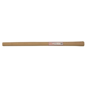 manche en bois dur poncé adaptable pour pioche, oeil ovale, 55 x 35mm x 0,9m.