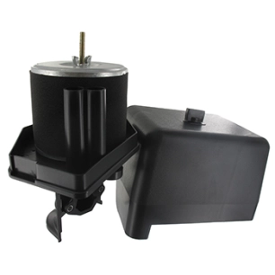 couvercle, base et filtre a air adaptables honda pour modèles gx340, gx390. remplace origine 17230-z53-841, 17231-ze3-w00, 17410