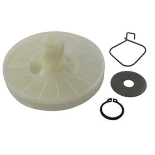 poulie pour lanceur à tirage vertical adaptable pour tecumseh - ø: 100mm. remplace origine: 16450005, 29780005